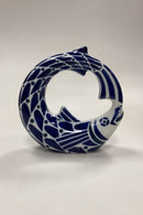 Sargadelos Figur af Fisk/Ouroboro  No. C-33