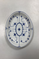Royal Copenhagen Musselmalet Riflet Salat- eller Kagefad No. 24