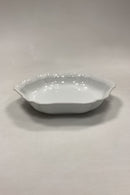 Royal Copenhagen Josephine, Hvid Svejfet Sekskantet Skål No. 421