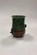Bjørn Wiinblad Vase i glaseret Stentøj