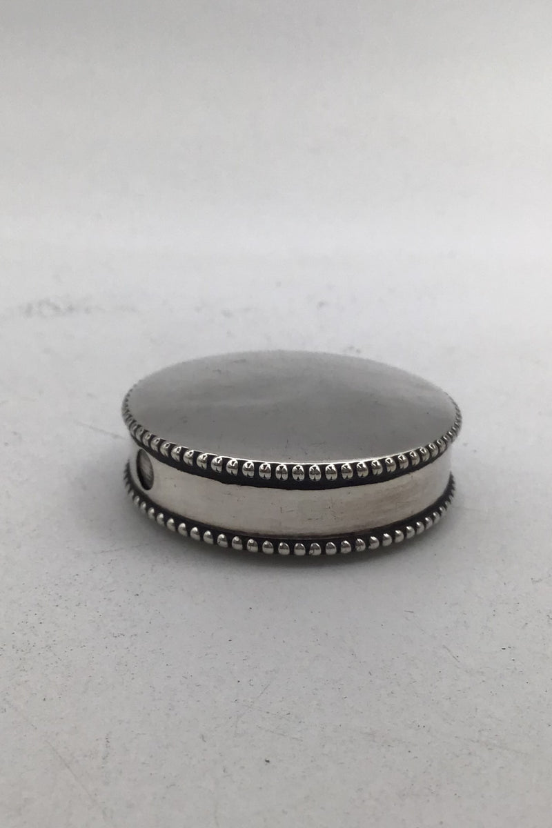 Hugo Grün Silver Pill Box (1930)