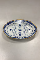 Bing og Grøndahl Dickens Sommerfugl med Guld, Ovalt Fad No. 16