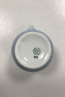 Bing og Grøndahl Blå Tone Hotel med Logo Lille Flødekande No. 801 - SKÅRET