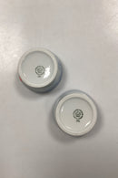 Bing og Grøndahl Blå Tone Hotel med Logo Sukkerskål &nbsp;No. 791 - SKÅRET