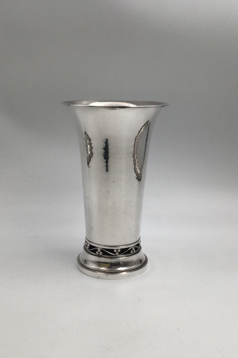Georg Jensen Sterling Sølv Vase No. 469A (1925-1933) Harald Nielsen