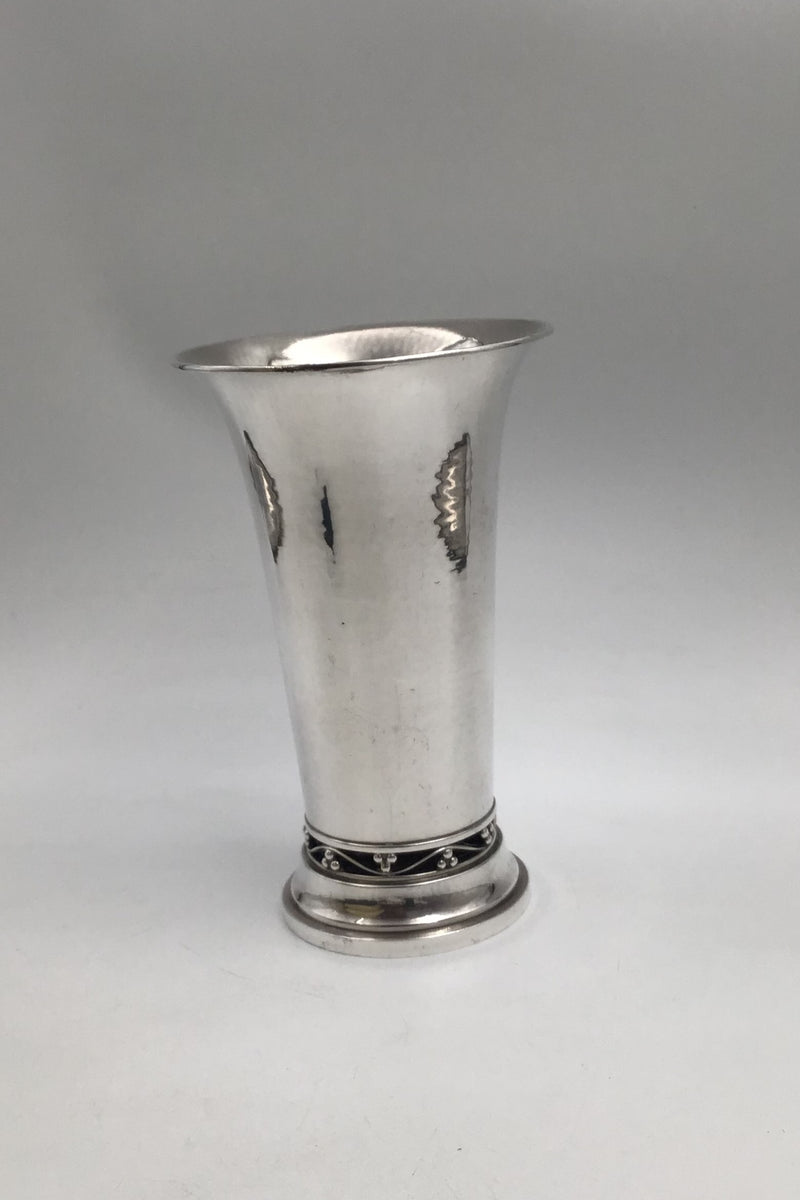 Georg Jensen Sterling Sølv Vase No. 469A (1925-1933) Harald Nielsen