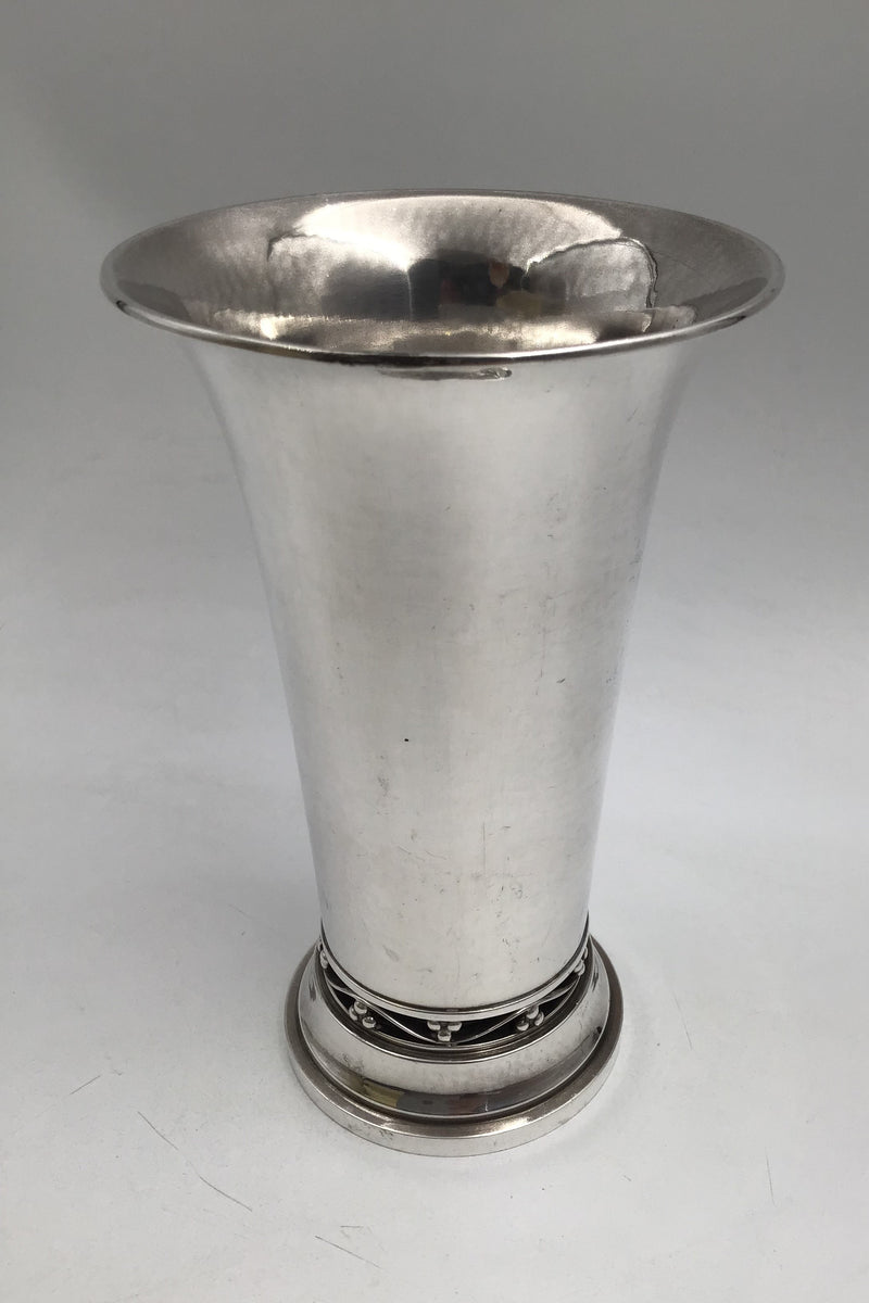 Georg Jensen Sterling Sølv Vase No. 469A (1925-1933) Harald Nielsen