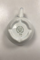 Bing og Grøndahl Blå Tone Hotel med Logo Kaffe-og underkop No. 744