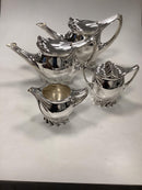 Paul Follot The / Kaffesæt i Sølv Plet fra 1904 - Danam Antik