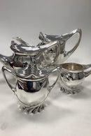 Paul Follot The / Kaffesæt i Sølv Plet fra 1904 - Danam Antik