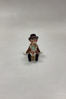 Royal Copenhagen Figur - Den Lille Klovn med Hund No. 212