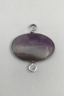 Georg Jensen Sterling Sølv Torun Flourit (Ametyst) Sten No 203 A