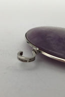 Georg Jensen Sterling Sølv Torun Flourit (Ametyst) Sten No 203 A