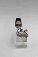 "Georg Jensen" Vivianna Torun Bülow-Hübe Sterling Sølv Ring Quartz