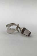 "Georg Jensen" Vivianna Torun Bülow-Hübe Sterling Sølv Ring Quartz