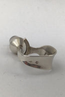 "Georg Jensen" Vivianna Torun Bülow-Hübe Sterling Sølv Ring Quartz