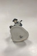 Royal Copenhagen Figur Jäger mit Hund Nr. 1087