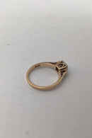 AHN 14K Guldring med Brillant (0.25 ct)