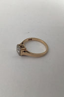 AHN 14K Guldring med Brillant (0.25 ct)