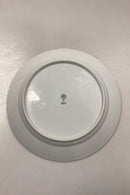 Royal Copenhagen Hvid Riflet Signatur Middagstallerken No. 627