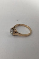 AHN 14K Guldring med Brillant (0.25 ct)