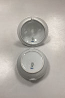 Royal Copenhagen Hvid Vifte Kompotskål med låg No. 170/171