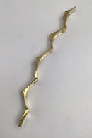 Lapponia Forgyldt Sterling Sølv Armlænke Ceres Björn Weckström