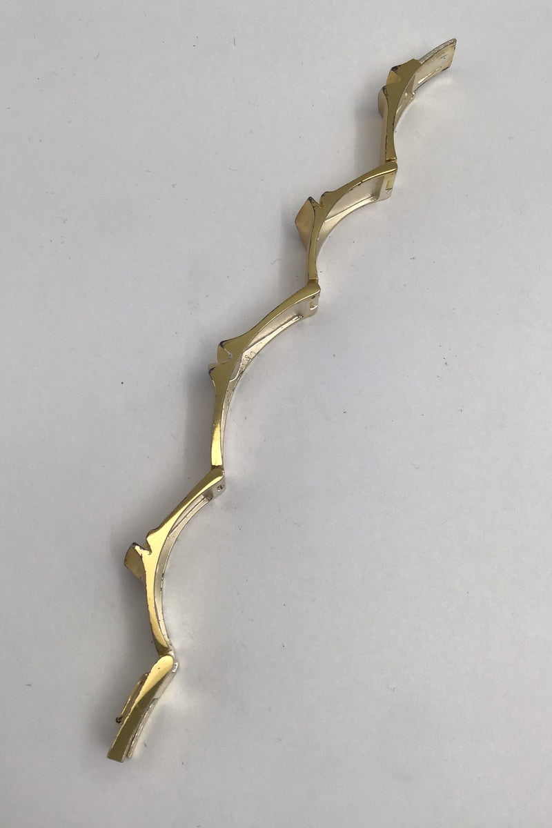 Lapponia Forgyldt Sterling Sølv Armlænke Ceres Björn Weckström