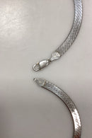 Italiensk Sterling Sølv Halskæde