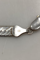 Italiensk Sterling Sølv Halskæde