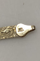 Italiensk Sterling Sølv Halskæde i guld doublé