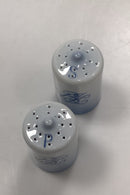 Bing og Grøndahl Blå Tone Hotel med Logo Salt- og Peberbøsser