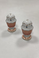 Royal Copenhagen Fairytale Terracotta Salt og Peberbøsse Sæt