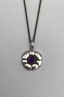 Georg Jensen Sterlingsilber-Anhänger Nr. 436 Amethyst