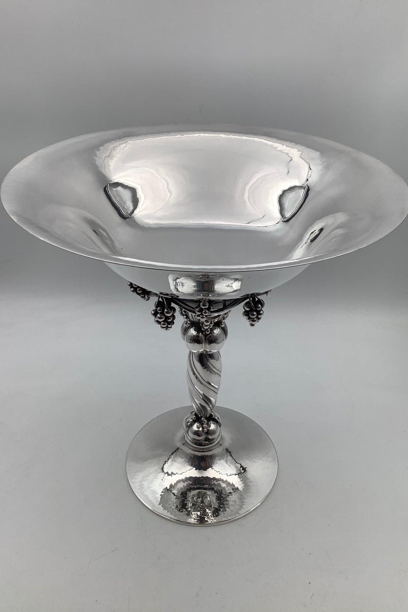 Georg Jensen Sterling Sølv Stor Drueopsats / Drueskål No 264 A - Danam Antik