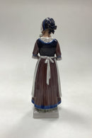 Dahl Jensen Figur Hedebopige No. 1142