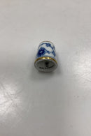 Bing og Grøndahl Fingerbøl Blåmalet Musselmalet No. 4801