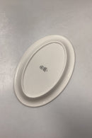 Royal Copenhagen Ursula oval Tallerken i Hvid No. 621