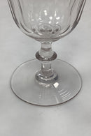 Holmegaard Christian VIII Rødvinsglas Gammelt med bred fod - 15,5 cm