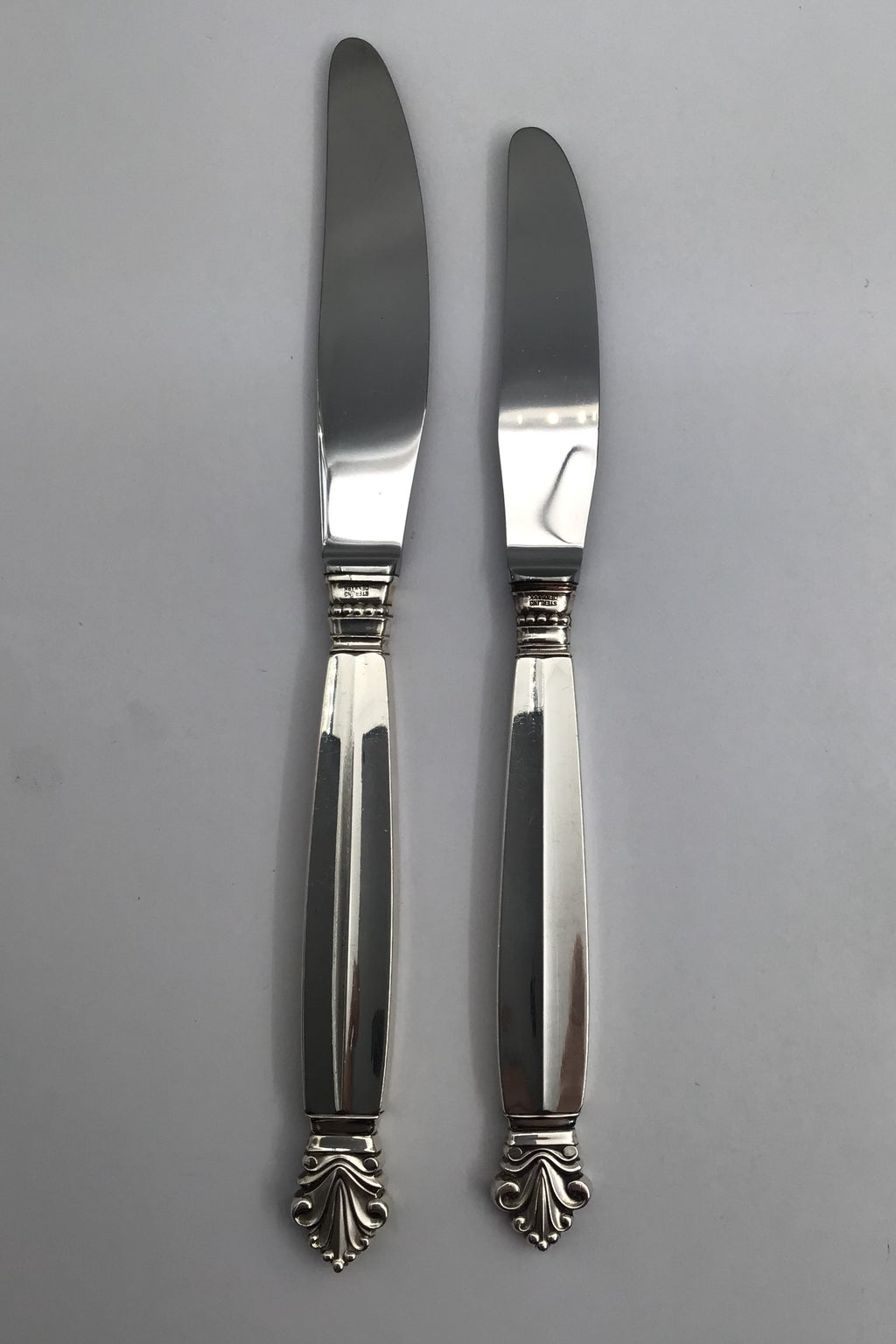 Georg Jensen Sterling Silver Acanthus Cutlery Set, 12 Persons (108 pie