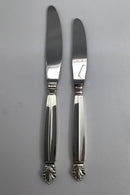 Georg Jensen Sterling Sølv Dronning Bestik sæt, 12 Personer (108 dele)