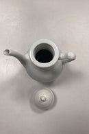 Royal Copenhagen Josephine, Hvid Svejfet Kaffekande No. 128