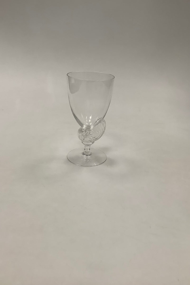 Holmegaard Neptune White Wine Glass by Darryle Hinz