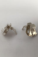 Aage Fausing / Rey Urban Sterling Sølv Moderne Øreclips - Danam Antik