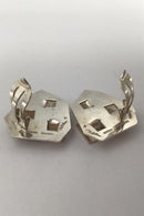 Aage Fausing / Rey Urban Sterling Sølv Moderne Øreclips - Danam Antik