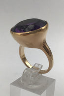 Bent Gabrielsen 14K Guld Ring (Ametyst) - Danam Antik
