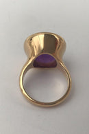 Bent Gabrielsen 14K Guld Ring (Ametyst) - Danam Antik