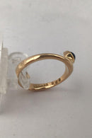 Bent Gabrielsen 14K Guld Ring No. 825 (Safir) - Danam Antik