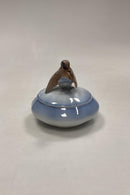 Bing og Grøndahl Art Nouveau Bonbonniere med Fugl No. 1623 - Danam Antik