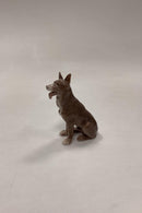 Bing og Grøndahl Figur af Schæferhund No. 2197 - Danam Antik